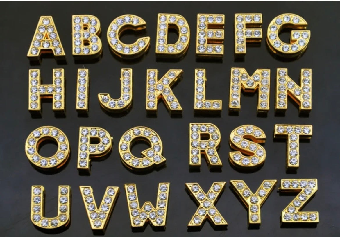 Gold Letter Charms