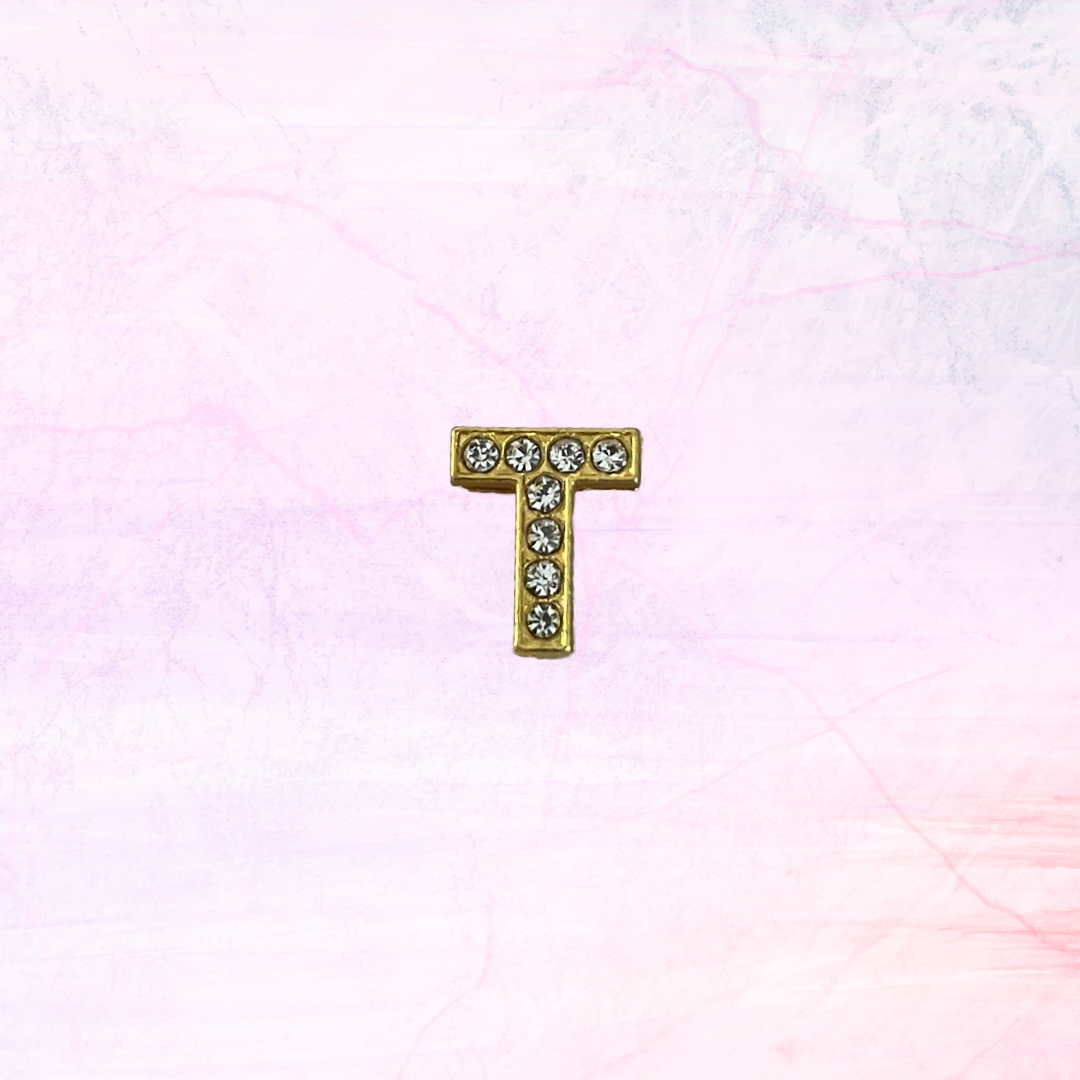 Gold Letter Charms