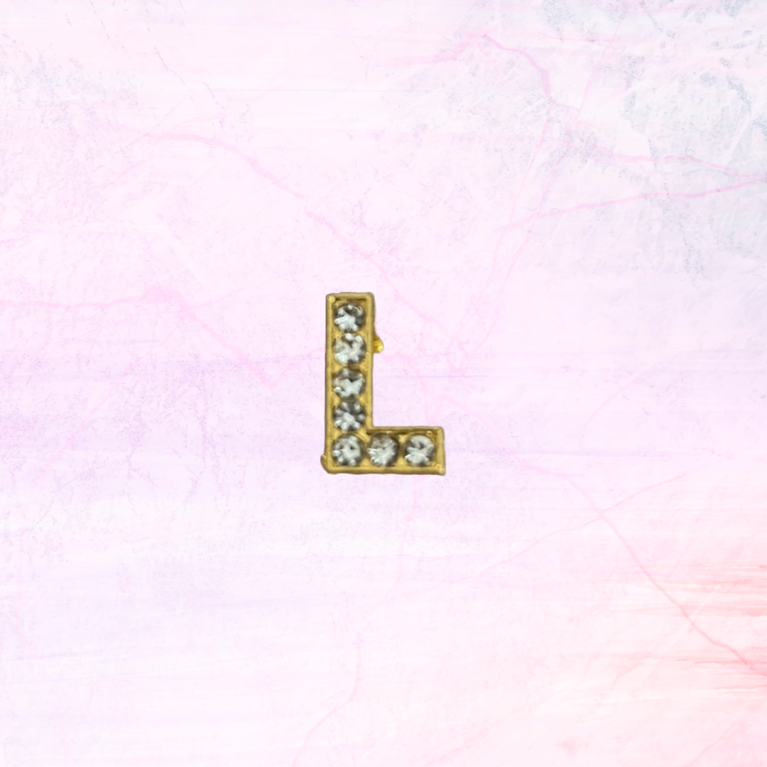 Gold Letter Charms