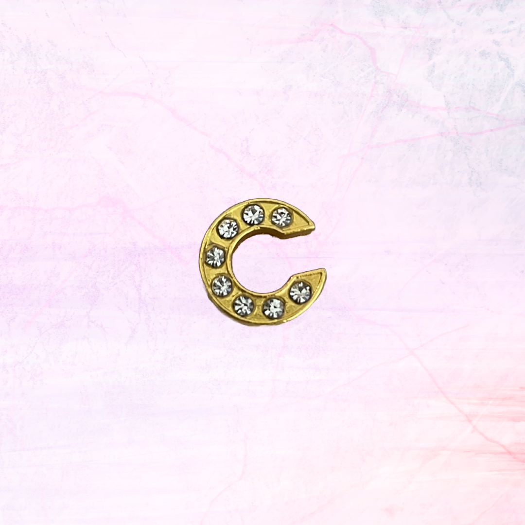 Gold Letter Charms