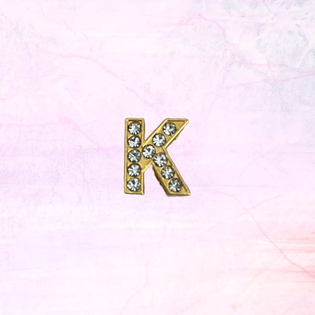 Gold Letter Charms