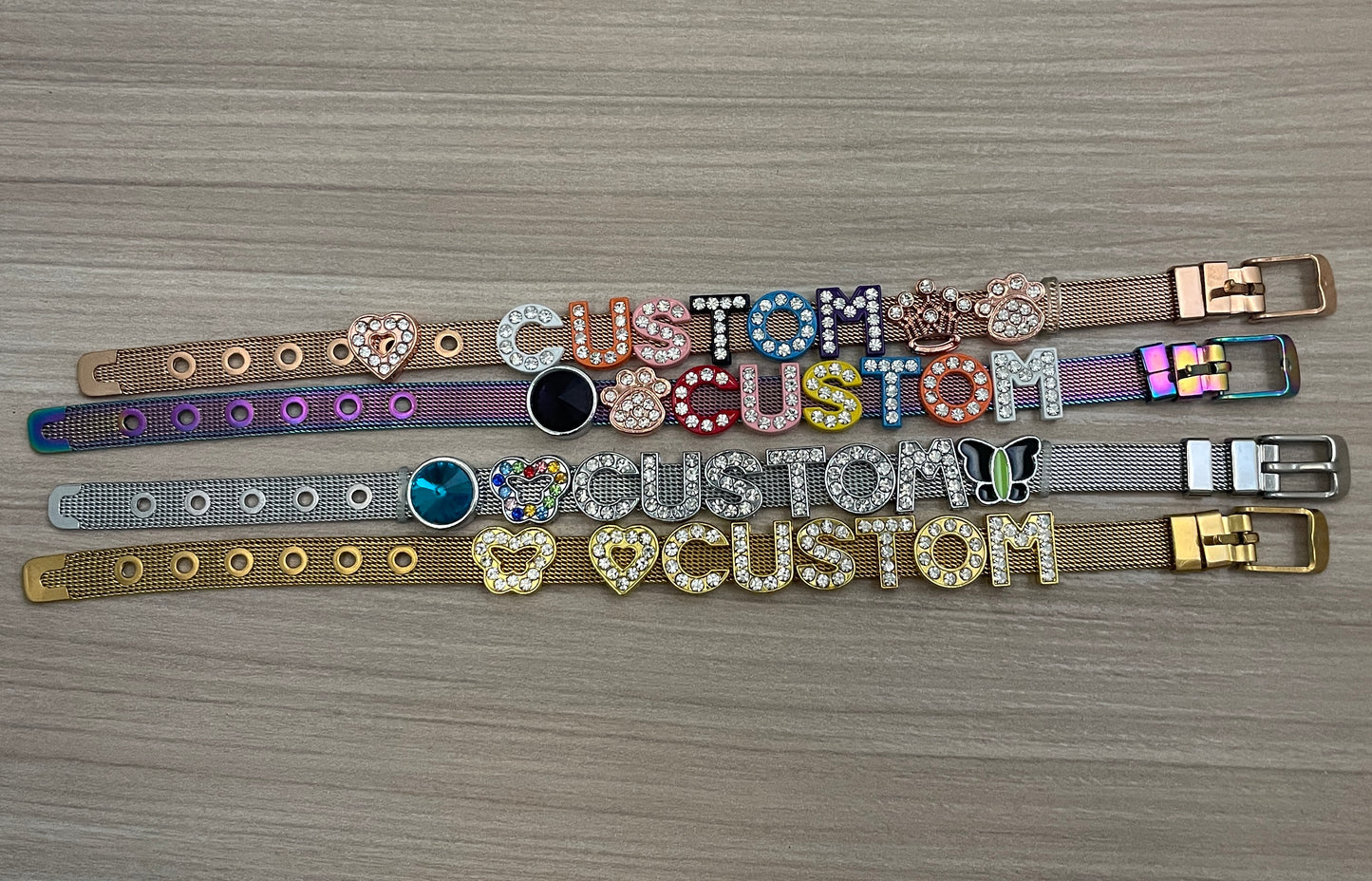 Gold Letter Charms