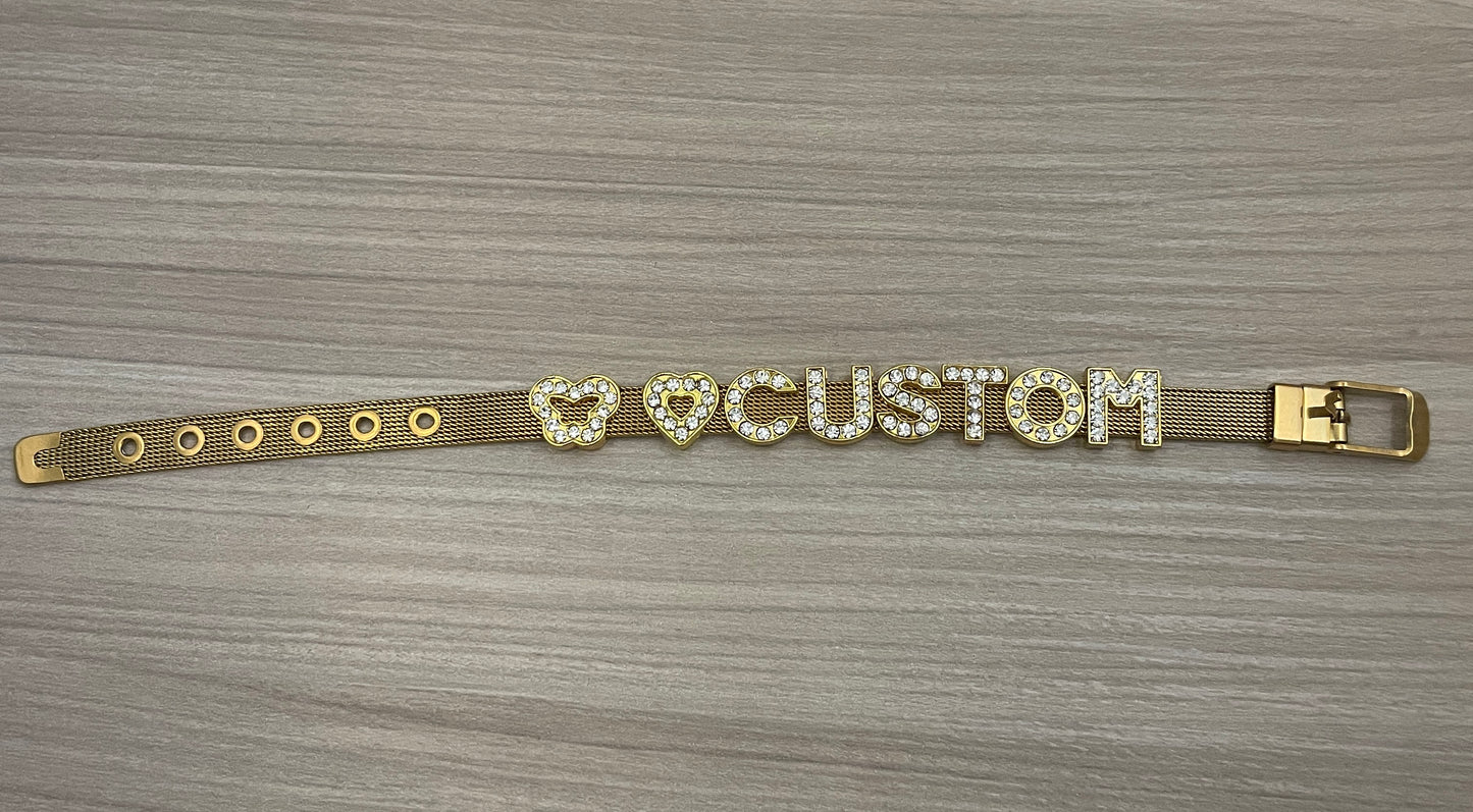 Gold Letter Charms