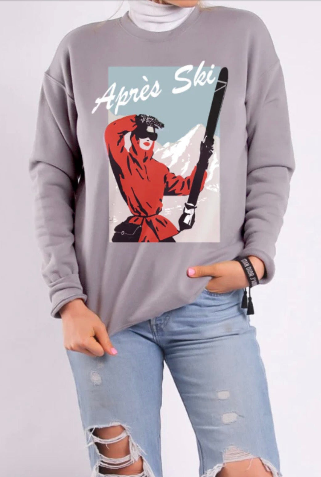 Aprés Ski-Crewneck