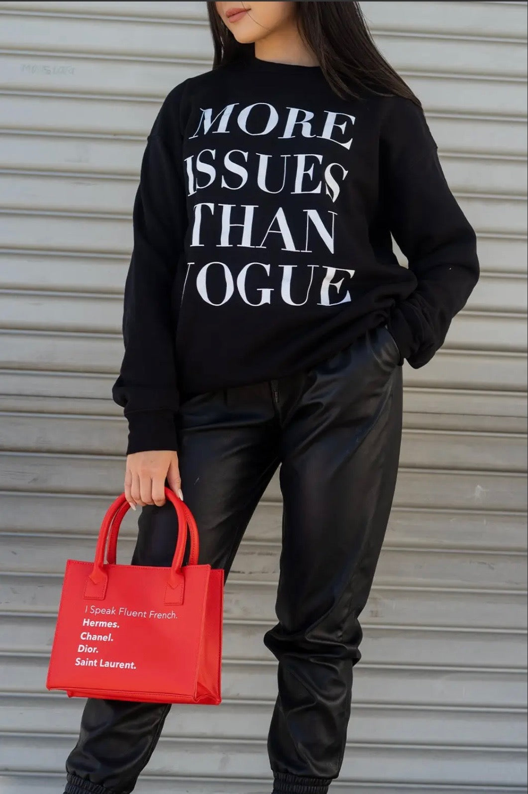 More Issues Than Vogue-Crewneck