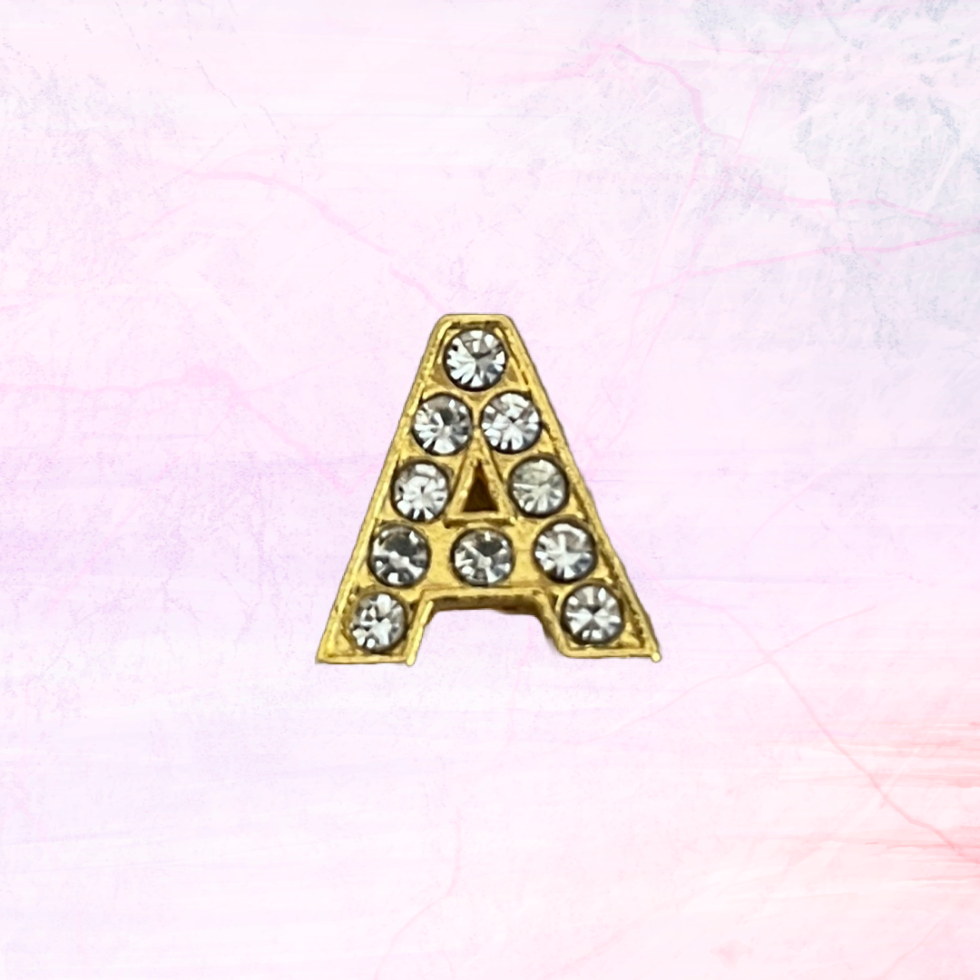 Gold Letter Charms