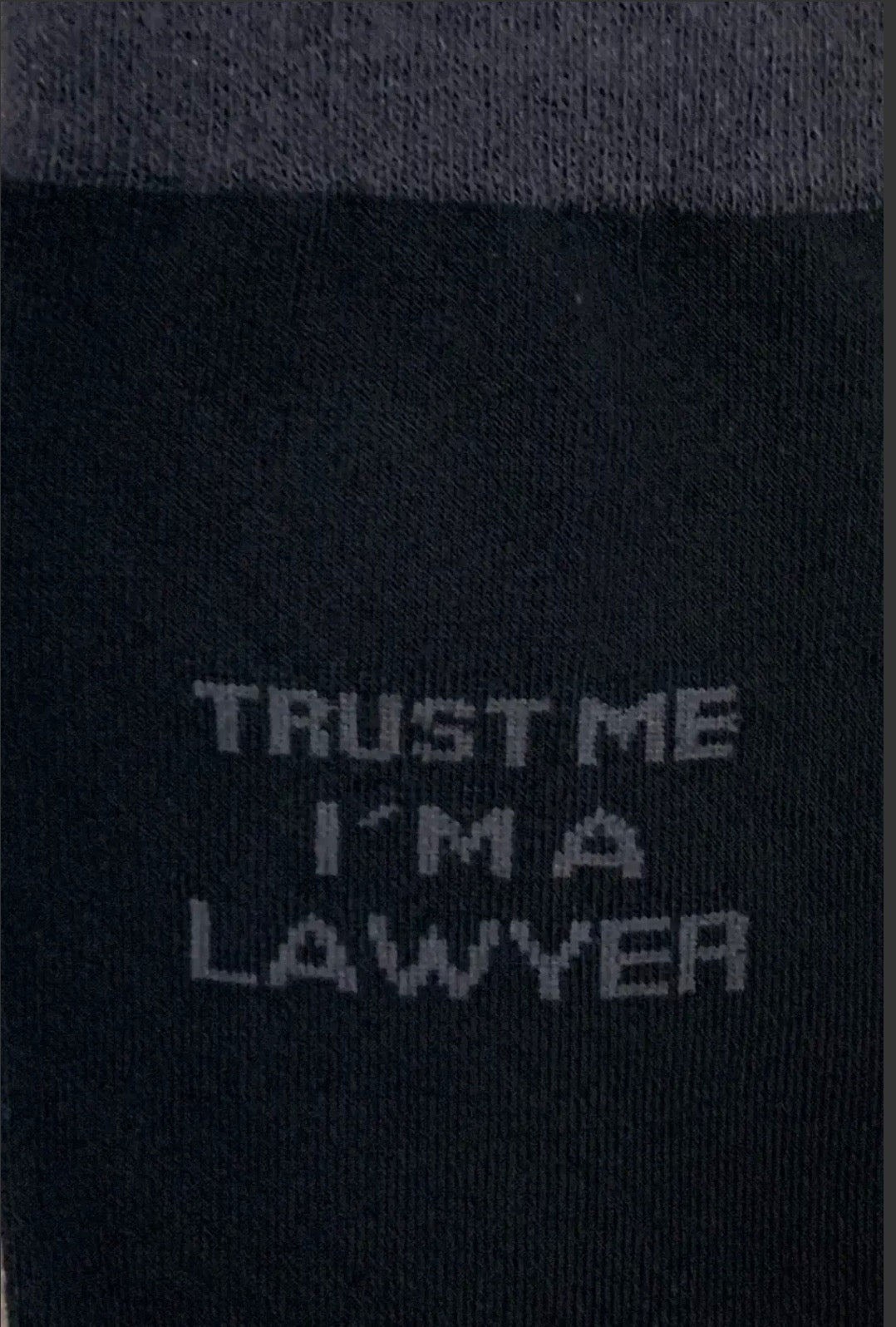 I'm A Lawyer-Flat Sock